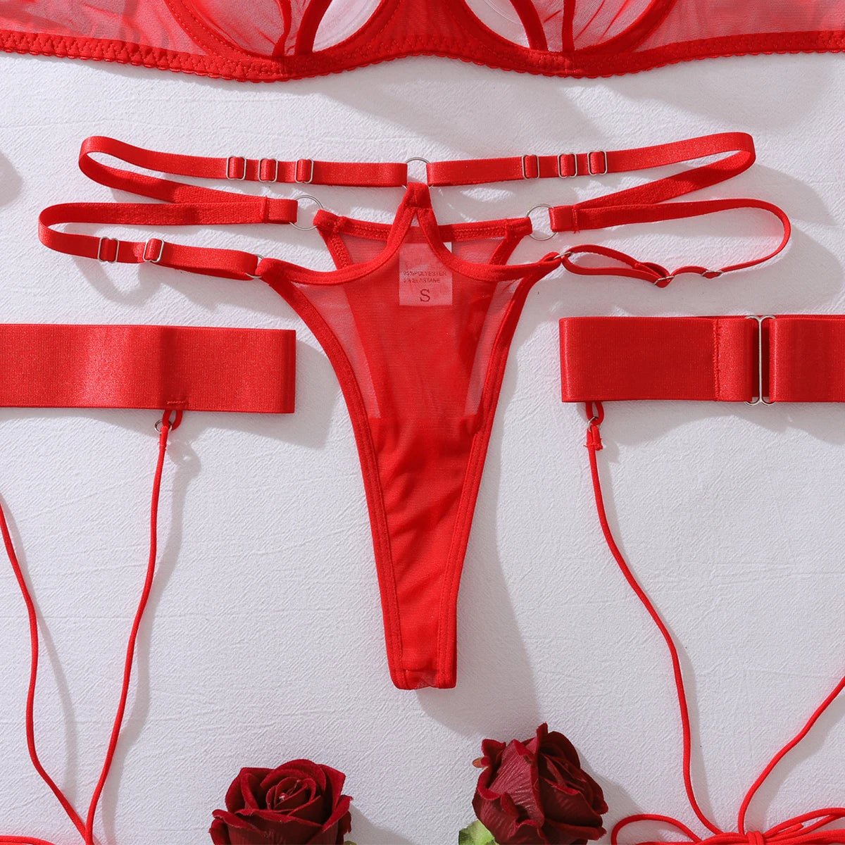 Erocult - Lingerie Set - Sheer Temptation - Lingerie Set