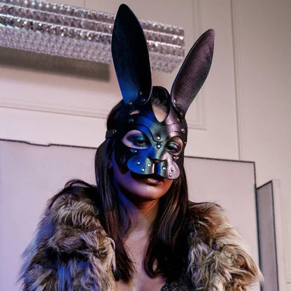 Erocult- Leather Mask - Bunny Girl -Accessories