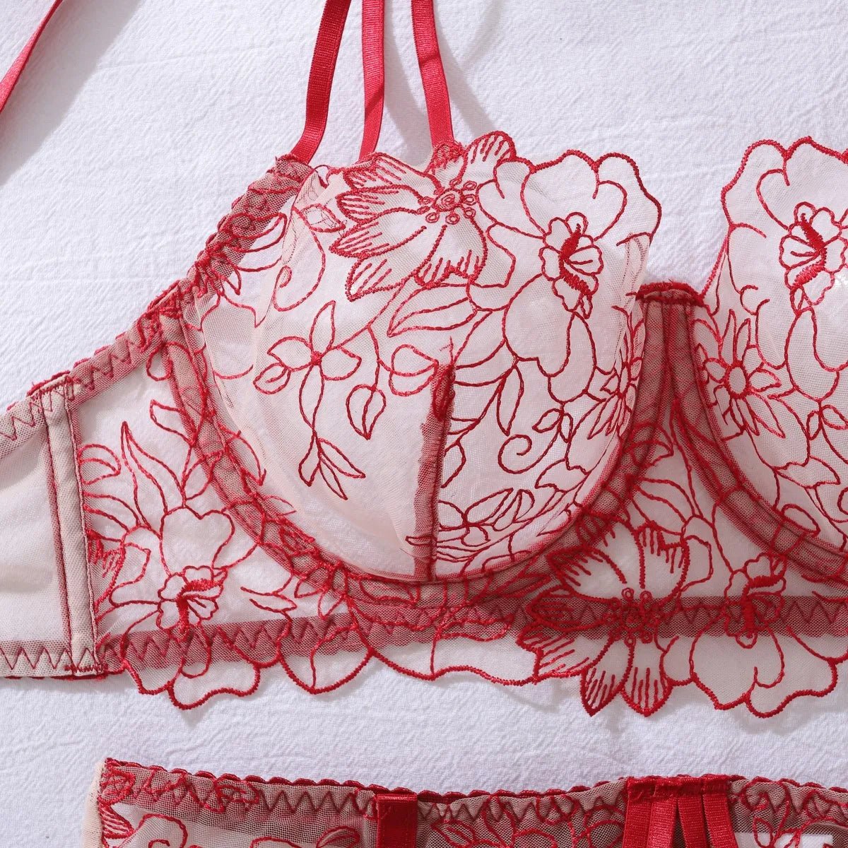 Erocult - Lingerie Set – Amber Veil - Lingerie Set