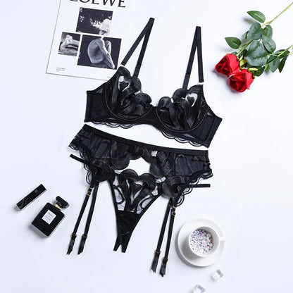 Erocult- Lingerie Set - Lace Luxe -Lingerie Set