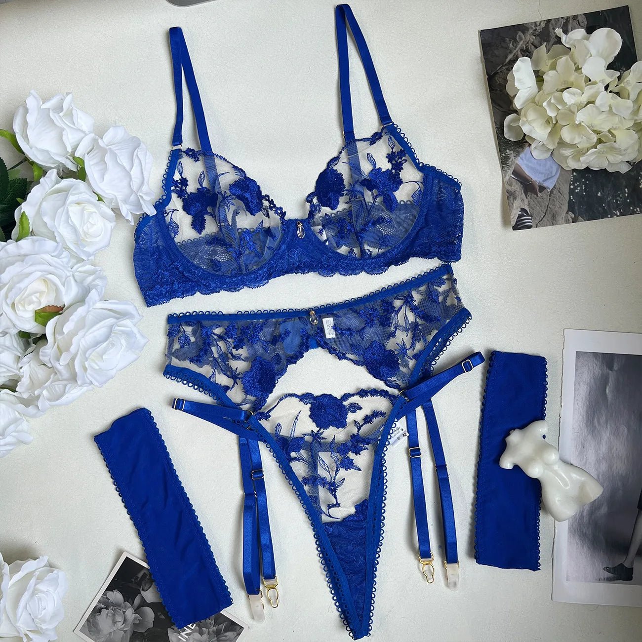 Erocult - Lingerie Set - Lotus - 