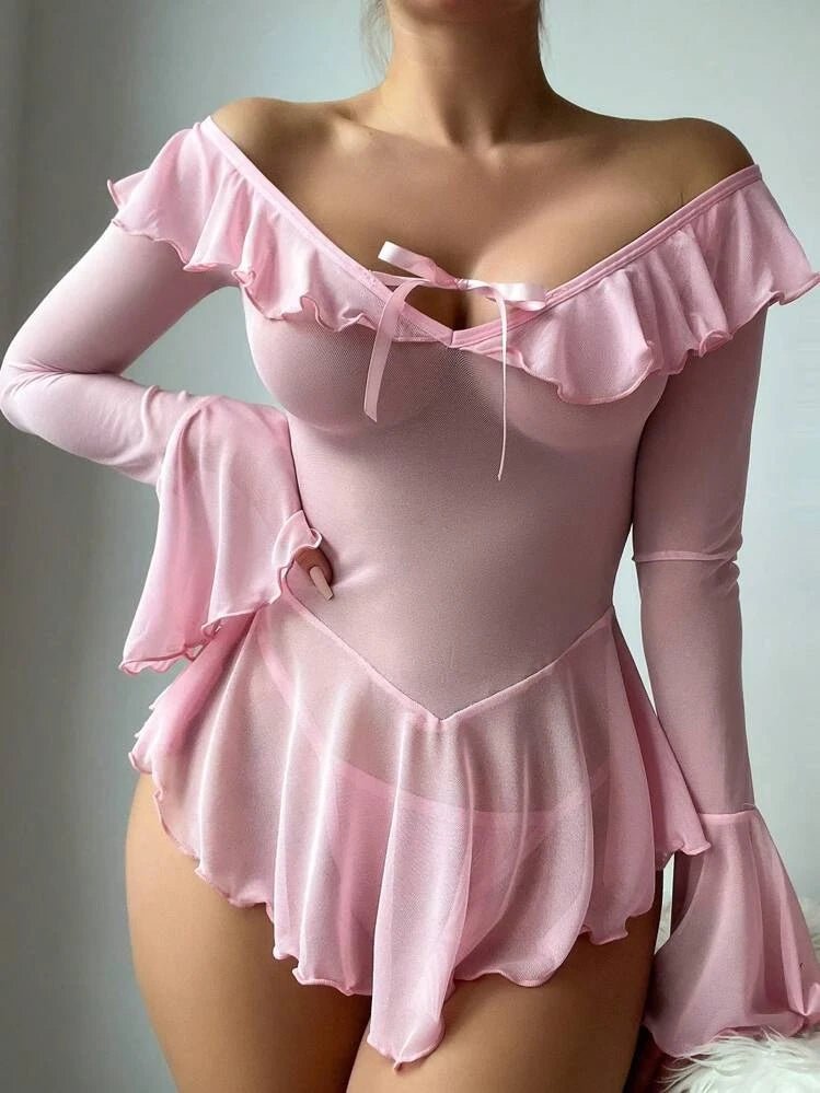 Erocult - Lingerie Set - Mini Dress - 
