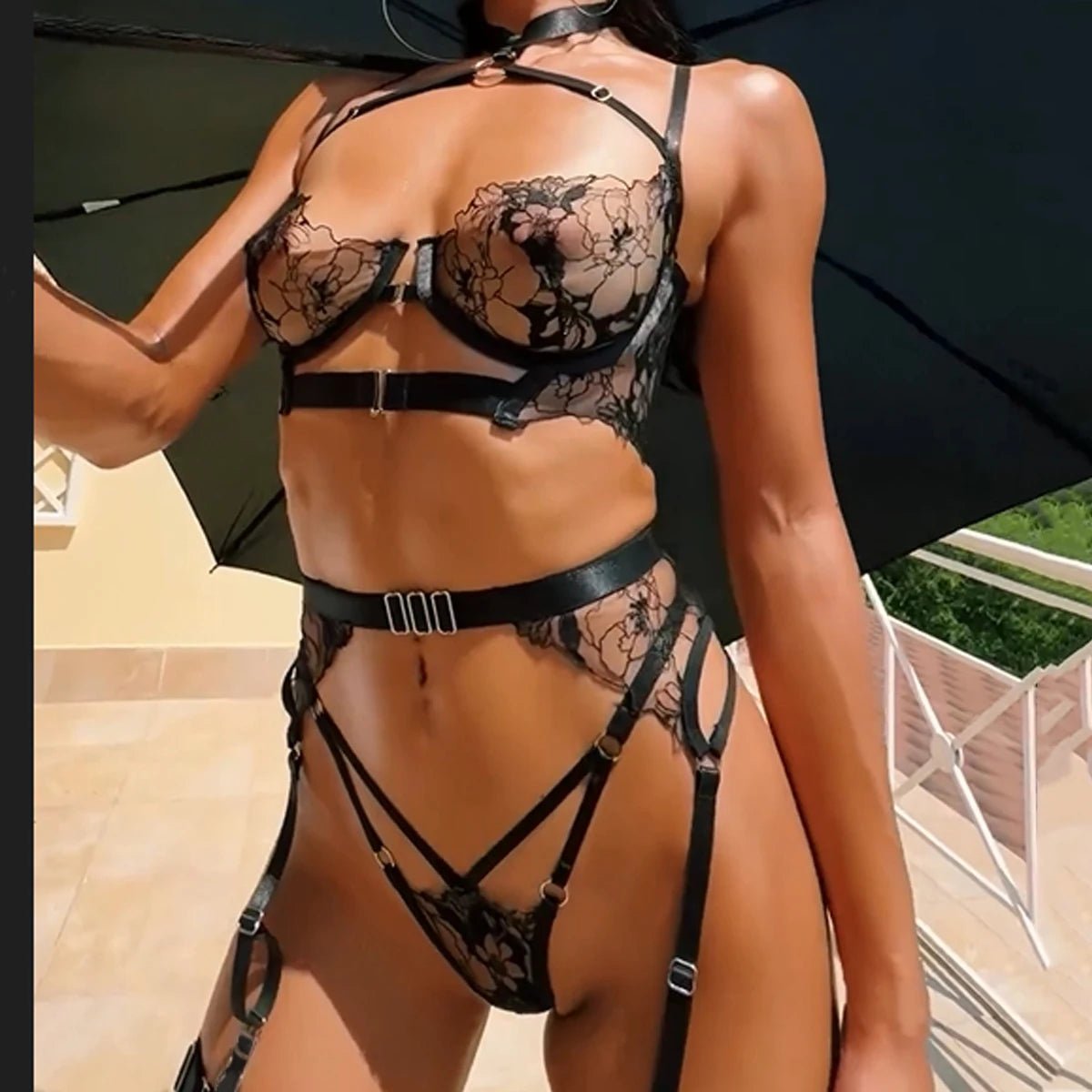 Erocult - Lingerie Set - Rosalie - 