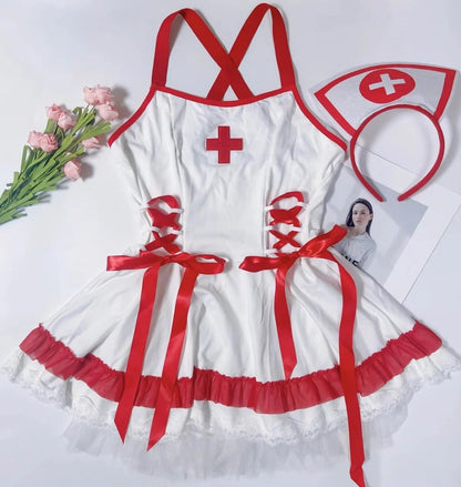 Erocult - Rollplay costume - Party Nurse Set - 