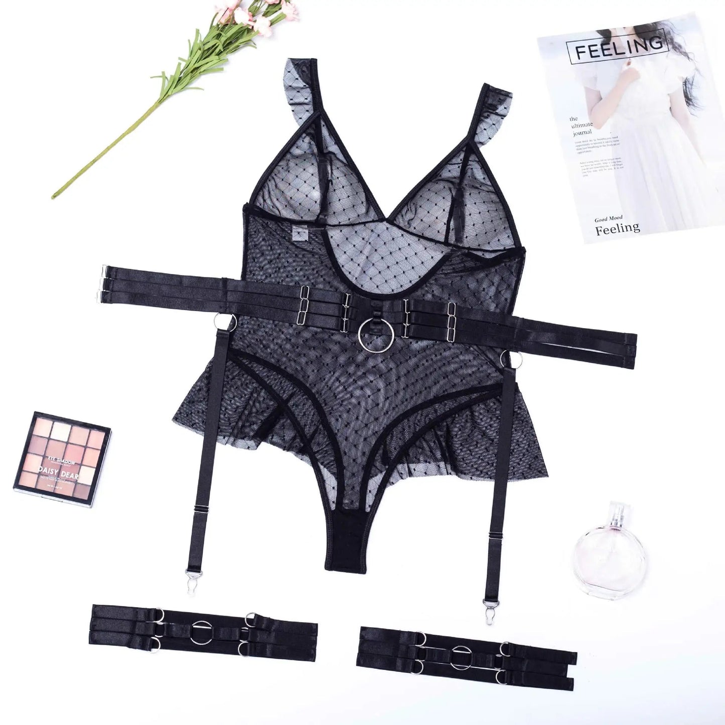 Erocult- Bodysuit - Noir Nectar Collection -Bodysuit