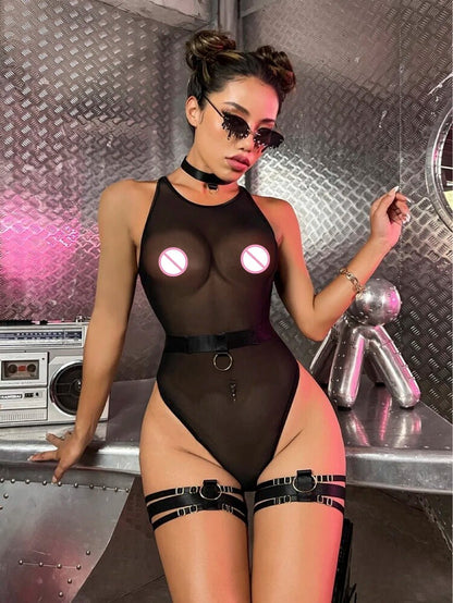 Erocult- Bodysuit - Vamp Vixen -Bodysuit