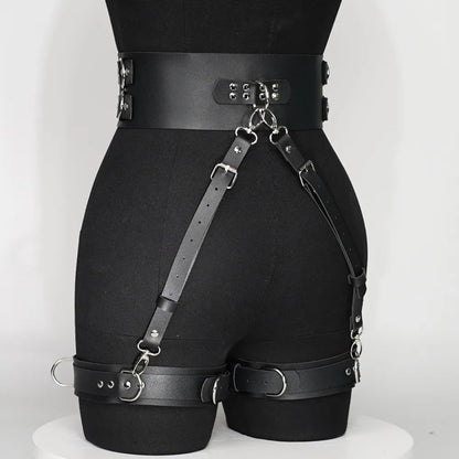 Erocult- Harness - Garter Belt -Body Harness