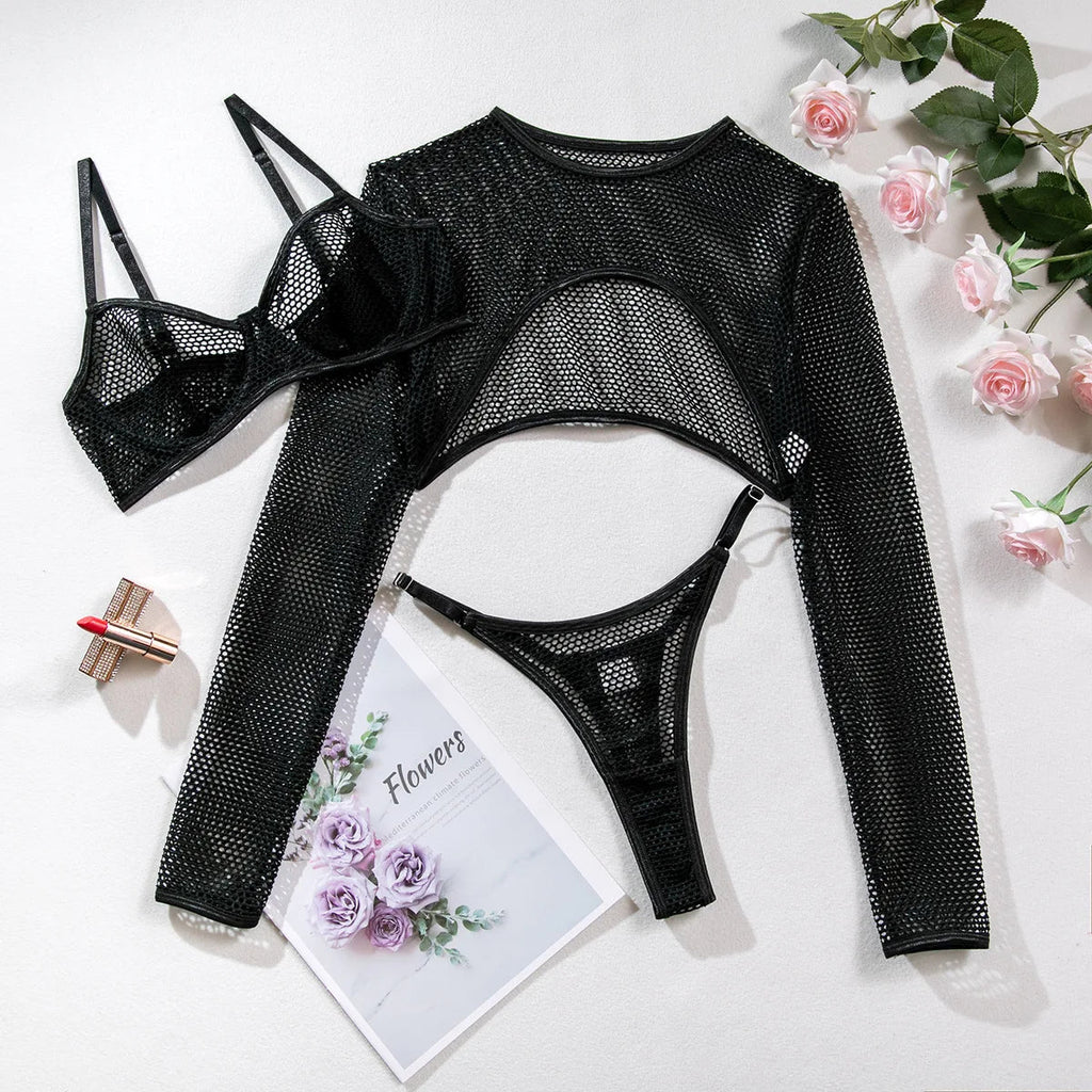 Erocult- Lingerie Set - Blush Boudoir -Lingerie Set