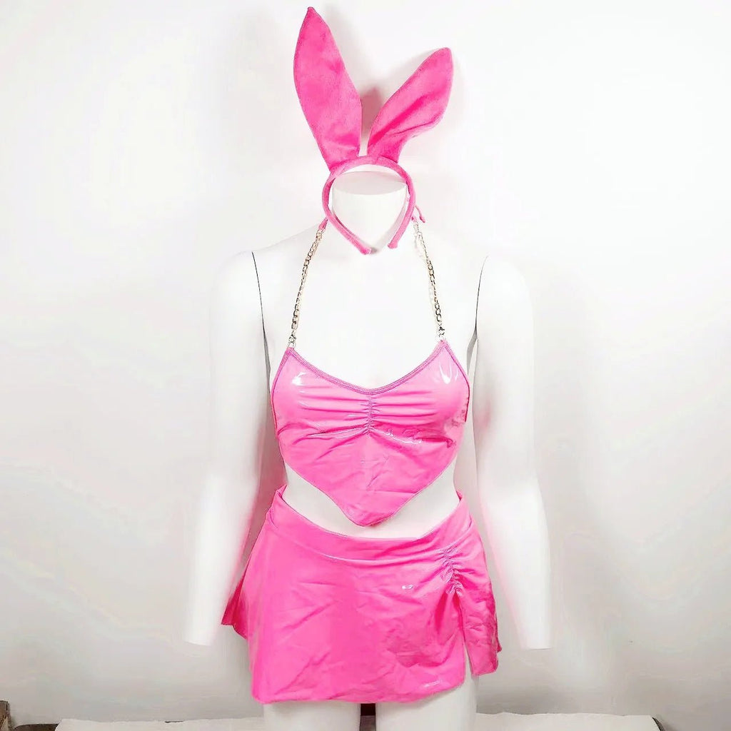 Erocult- Lingerie Set - Play Boy -Lingerie Set